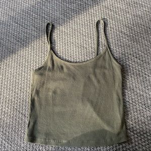 Super cute olive green tank